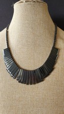 Colar de hematita fecho de cano largura mais larga 1,12" comprimento 18"  comprar usado  Enviando para Brazil