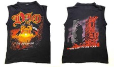 Camiseta Heavy Metal Original Vintage 1984 DIO The Last In Line Tour Sem Mangas M comprar usado  Enviando para Brazil