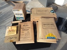Lote 19 Pacotes de Papel Eastman Kodak Vintage Anos 1940 Selados História Fotografia Agfa comprar usado  Enviando para Brazil