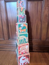 Stacking cubes animals for sale  Bangor