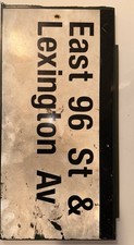 nyc subway sign for sale  New York