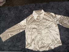 Satin blouse long for sale  ROTHERHAM