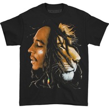 Camiseta Masculina Bob Marley Profile Lion X-Pequena Preta comprar usado  Enviando para Brazil
