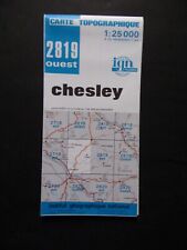 Carte ign 2819 d'occasion  Grancey-le-Château-Neuvelle