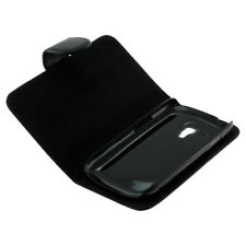 Book Case Etui Handytasche Tasche Hülle f. Samsung GT-I8200N / I8200N (Schwarz) comprar usado  Enviando para Brazil
