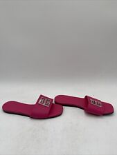 Sandálias femininas Givenchy logotipo rosa tamanho 37 comprar usado  Enviando para Brazil
