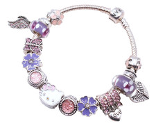 Pandora bracelet pink for sale  USA