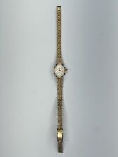 Elegante Relógio Feminino Genebra Diamante Safira Pedras Azuis Moldura Tom Dourado Quartzo comprar usado  Enviando para Brazil