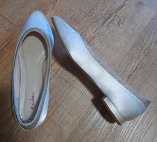 Brautschuhe flach größe gebraucht kaufen  Sonthofen