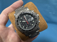 Usado, Relógio masculino vintage CITIZEN TITANIUM QUARTZ 0610-S72391 CRONÓGRAFO comprar usado  Enviando para Brazil