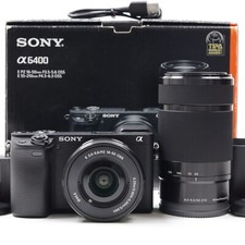 Sony a6400 ILCE-6400Y com SELP1650 SEL55210 (Contagem do Obturador: 2589) [Top Mint] #3229B comprar usado  Enviando para Brazil