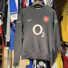Camisa de futebol 2005-06 Arsenal Nike vintage treinamento broca O2 M comprar usado  Enviando para Brazil