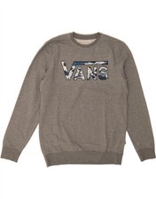 VANS Mens Graphic Sweatshirt Jumper Large Grey Cotton DF50 comprar usado VANS Mens Graphic Sweatshirt Jumper Large Grey Cotton DF50 comprar usado  Enviando para Brazil