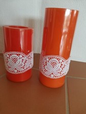 Flammenlose kerzen spitzenband gebraucht kaufen  Aholming