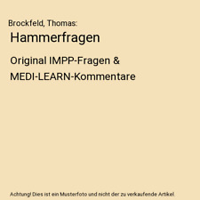 Hammerfragen riginal impp gebraucht kaufen  Trebbin