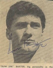 Slim jim baxter for sale  MILTON KEYNES