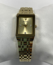 Bulova quadra diamond for sale  Mckinney