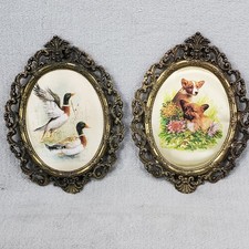 Vintage framed silk for sale  Nampa
