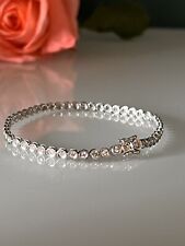 Bracelet rivière 18k d'occasion  Clermont-Ferrand-