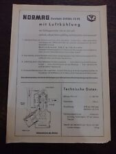 Riginal normag datenblatt gebraucht kaufen  Wedemark