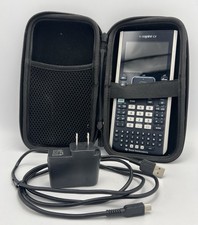 Calculadora Texas Instruments TI Nspire CX com estojo e cabo de carregamento comprar usado  Enviando para Brazil