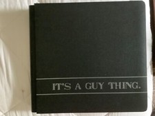 Álbum de estilo antigo Creative Memories “It’s a Guy Thing”.  Sem fumaça e sem animais de estimação. comprar usado  Enviando para Brazil