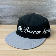 Boné Beaver Creek Snapback Preto Colorado Estância de Esqui Ajustável comprar usado  Enviando para Brazil