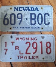 Kennzeichen nevada wyoming gebraucht kaufen  Berlin