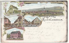 Litho kleinlangheim brauerei gebraucht kaufen  Kist