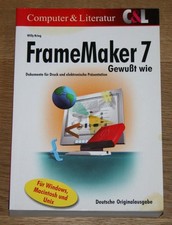 Framemaker gewußt dokumente gebraucht kaufen Framemaker gewußt dokumente gebraucht kaufen  Wildsteig