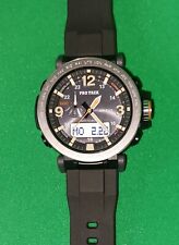 Relógio Casio Pro Trek masculino resistente solar sensor triplo 51mm PRG-600-1 comprar usado  Enviando para Brazil