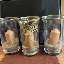 Hurricane candle vases for sale  ROMFORD