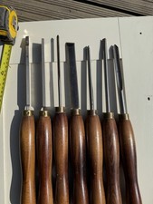 Crown woodturning chisels for sale  HALIFAX
