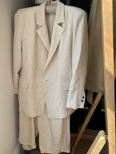 Cream blazer shorts for sale  WILMSLOW