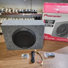 Pioneer TS-WX1010A - 10" Subwoofer Selado Ativo com Amplificador Embutido - Preto comprar usado  Enviando para Brazil