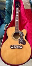Guitarra acústica elétrica Epiphone EJ-200CE/N natural S/N 13052303551 com bolsa, usado comprar usado  Enviando para Brazil