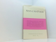 Sinn form 2012 gebraucht kaufen  Berlin