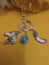 Ausgefallene kette türkis gebraucht kaufen  Gevelsberg