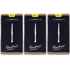 Usado, Palheta de clarinete Vandoren Traditional BB - 3,5 (pacote com 30) comprar usado  Enviando para Brazil