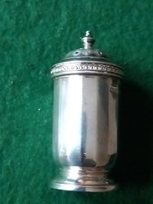 Hallmarked silver pepperette for sale  WREXHAM