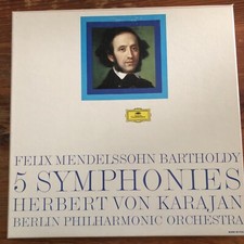 Mendelssohn symphonies karajan for sale  Wilmington