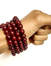 Colar tribal tibetano Japa Mala aparência âmbar cereja rosário contas de resina Banjara comprar usado  Enviando para Brazil