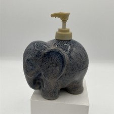 Usado, Dispensador de sabão de cerâmica azul elefante comprar usado  Enviando para Brazil