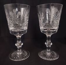 Pair edinburgh crystal for sale  BROMLEY
