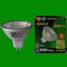 Lâmpada refletora regulável halogênio alumínio 1x 14W (=20W) MR16 GU5.3 12V, usado comprar usado  Enviando para Brazil