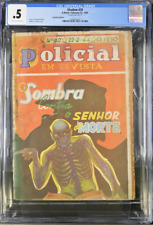 SETEMBRO 1933 SHADOW #38 CGC .5 CAPA DE CAVEIRA MAIS ALTA CLASSIFICAÇÃO RARA CHAVE POLPA BRASIL, usado comprar usado  Enviando para Brazil