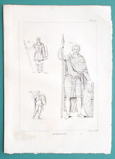 EXÉRCITO ROMANO Ranks cônsul armado pretoriano - 1804 impressão placa de cobre comprar usado  Enviando para Brazil