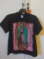 Shirt virgen guadalupe usato  Italia