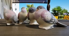 Série oiseaux faïence d'occasion  Cozes