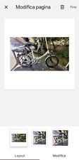 Bicicletta elettrica pieghevol usato  Roma